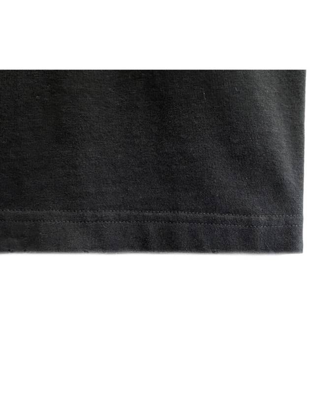 Small Logo Short Sleeve T-Shirt Black - BALENCIAGA - BALAAN.