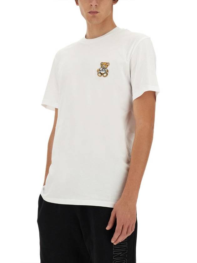 Moschino Teddy Patch T-Shirt - MOSCHINO - BALAAN 8