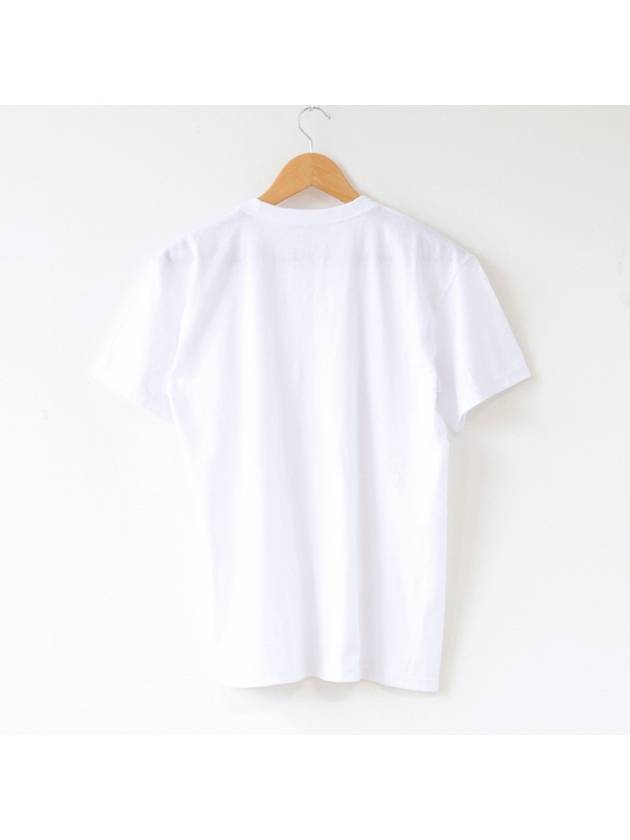 Round Short Sleeve T Shirt White - SUPENER - BALAAN 5