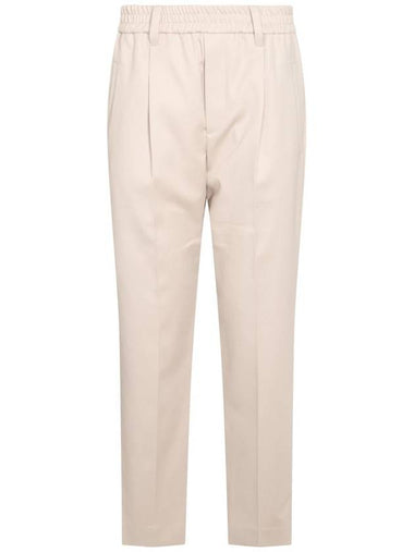 Brunello Cucinelli Trousers Sand - BRUNELLO CUCINELLI - BALAAN 1