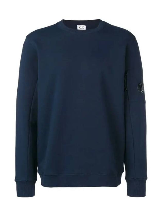 11Th Anniversary Wappen Crew Neck Sweatshirt Navy - CP COMPANY - BALAAN 2