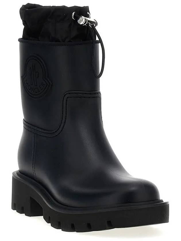 4G00080 M4522 999 KICKSTREAM BLACK RAIN BOOTS - MONCLER - BALAAN 2