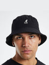 Washed Bucket Hat Black - KANGOL - BALAAN 2