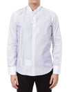 Men's Striped Long Sleeve Shirt Sky Blue - ETRO - BALAAN 2