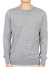 Men's Knit Top Gray - JOHNSTONS OF ELGIN - BALAAN 1