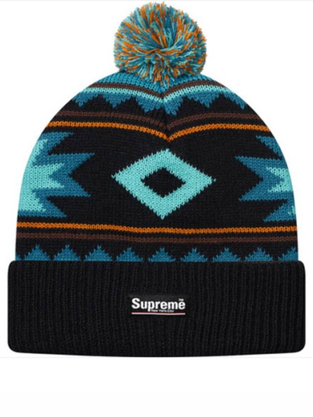 Southwest Beanie Black SOUTHWEST BEANIE - SUPREME - BALAAN 1