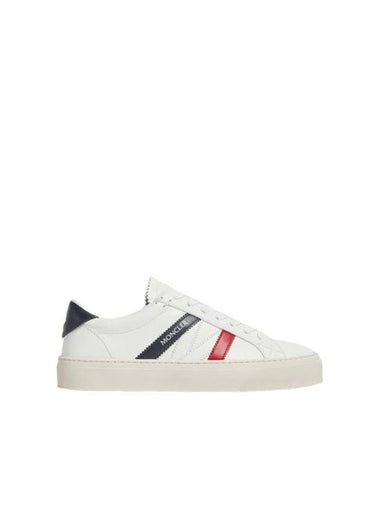 Monaco M Low-Top Sneakers Optical White - MONCLER - BALAAN 1