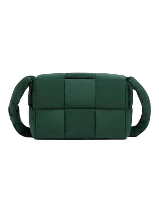 Cassette Padded Tech Small Cross Bag Green - BOTTEGA VENETA - BALAAN 1