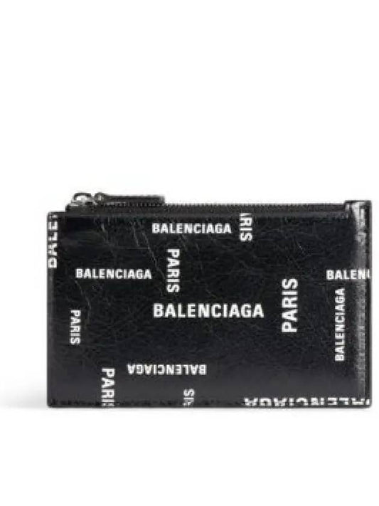 BAL PARIS ALLOVER CASH Large Long Coin Card Holder - BALENCIAGA - BALAAN 2