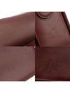 Burgundy leather must ruby line shoulder bag - CARTIER - BALAAN 6