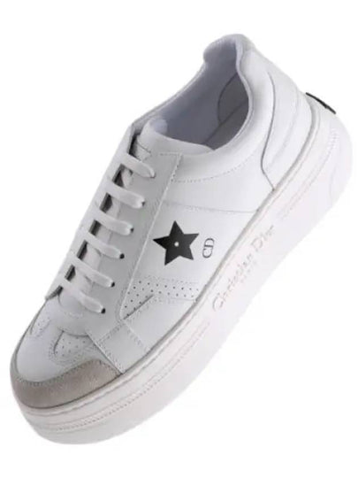 Star Platform Low Top Sneakers White - DIOR - BALAAN 2