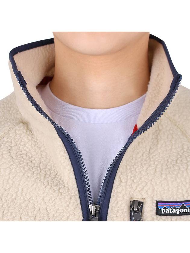 Retro Pile Fleece Zip-Up Jacket Light Khaki - PATAGONIA - BALAAN 8