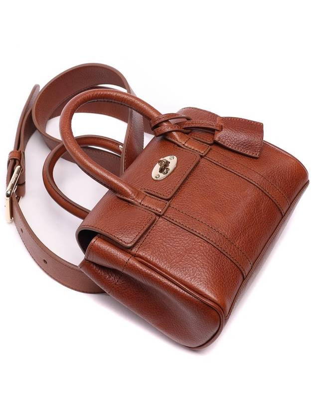 Mini Bayswater Tote Bag Brown - MULBERRY - BALAAN 6