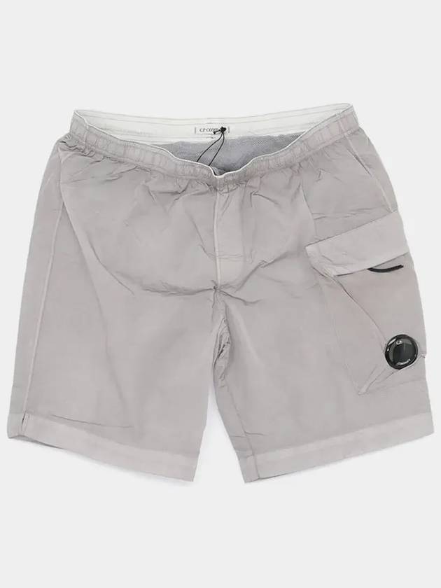 Eco Chrome R Lens Utility Swim Shorts Grey - CP COMPANY - BALAAN 4