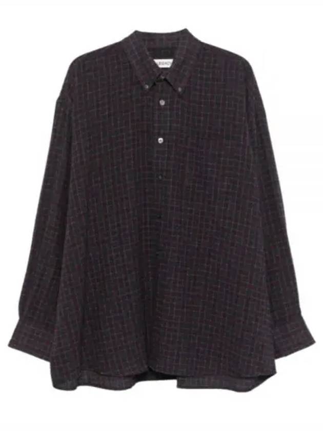 Borrowed BD Long Sleeve Shirt  Purple - OUR LEGACY - BALAAN 2