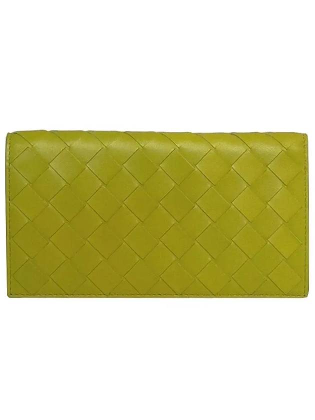 Intrecciato Long Wallet Kiwi - BOTTEGA VENETA - BALAAN 1