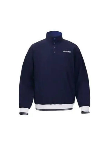 YONEX 241JJ001U dark navy color combination point half zip up anorak jacket - YOUNESS - BALAAN 1