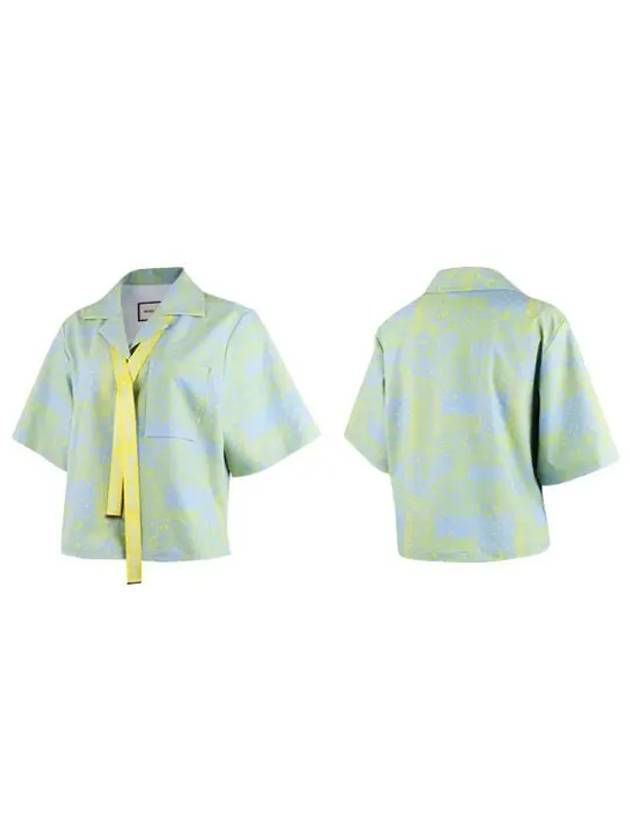 Golf Women s Paisley Button Up Shirt Blue - HENRY STUART - BALAAN 3