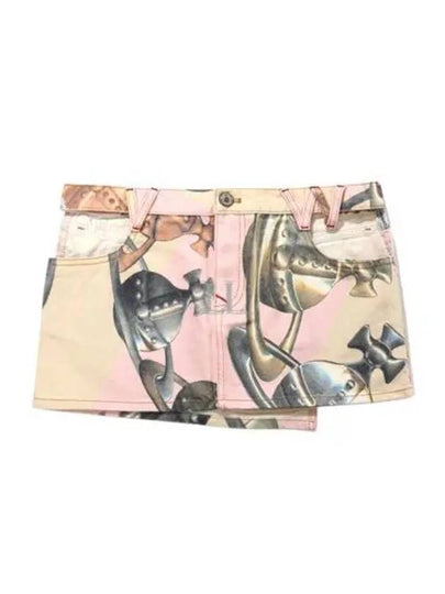 23 Cut Out Foam H Line Skirt Pink - VIVIENNE WESTWOOD - BALAAN 2