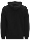 Half Zip Up Wool Knit Top Black - CP COMPANY - BALAAN 3