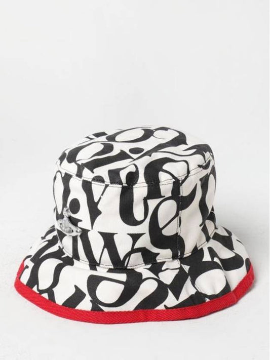 Fisher Bucket Hat Black - VIVIENNE WESTWOOD - BALAAN 1