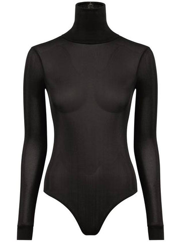 Maison Margiela Semi-Transparent High Neck Bodysuit Clothing - MAISON MARGIELA - BALAAN 1