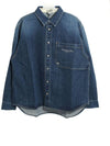 Denim Pocket Long Sleeve Shirt Blue - DIOR - BALAAN 2