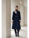 V-neck unbalanced long coat - CAHIERS - BALAAN 2