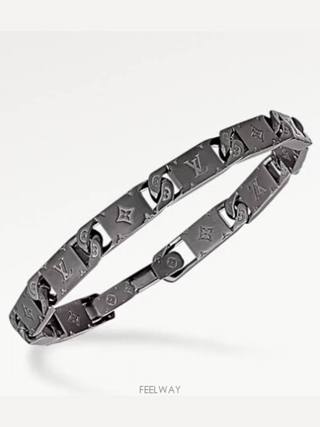 Monogram Tied Up Bracelet Black - LOUIS VUITTON - BALAAN 3