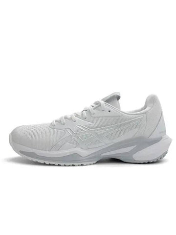 Solution Speed ​​FF 3 OC Low Top Sneakers Silver White - ASICS - BALAAN 1