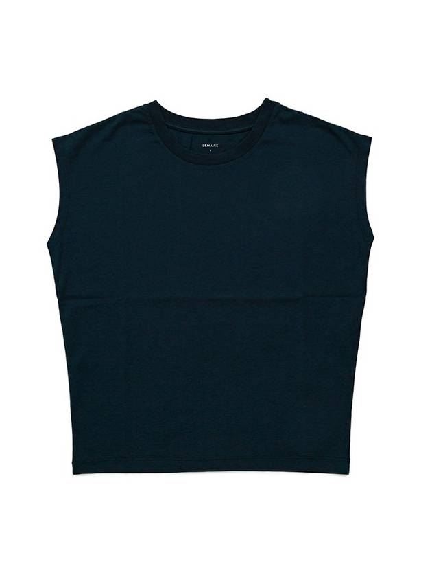 Cap Sleeveless Dark Sapphire - LEMAIRE - BALAAN 1