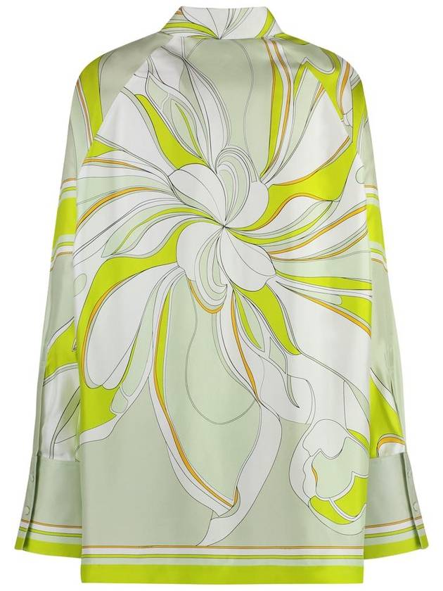 Tory Burch Printed Silk Shirt - TORY BURCH - BALAAN 2