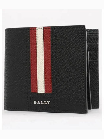 Woori Dokdo TALIKY LT F210 Striped Half Wallet 1151726 - BALLY - BALAAN 1