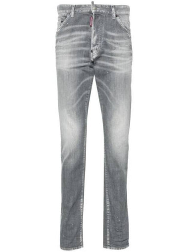 24FW Denim Straight Pants S74LB1544 S30260 852 GRAY - DSQUARED2 - BALAAN 1