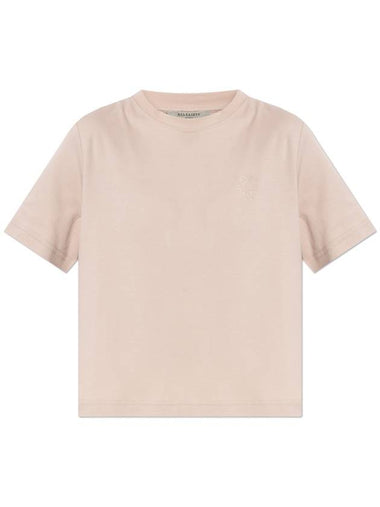 AllSaints T-shirt Lisa, Women's, Pink - ALLSAINTS - BALAAN 1