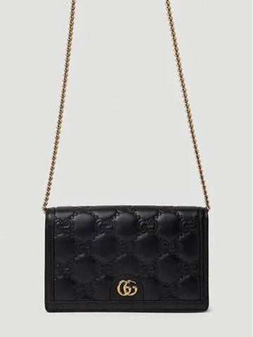 GG Matelasse One Main Compartment Chain Shoulder Strap Wallet - GUCCI - BALAAN 1