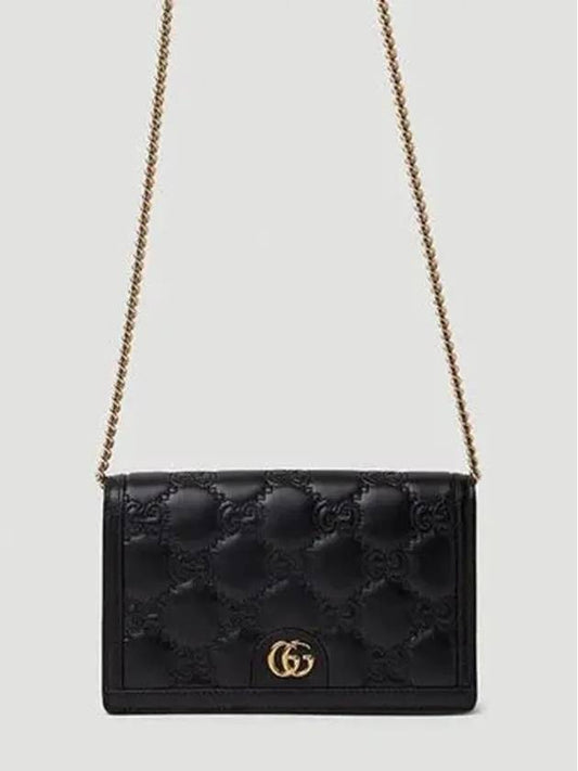 GG Matelasse One Main Compartment Chain Shoulder Strap Wallet - GUCCI - BALAAN 1