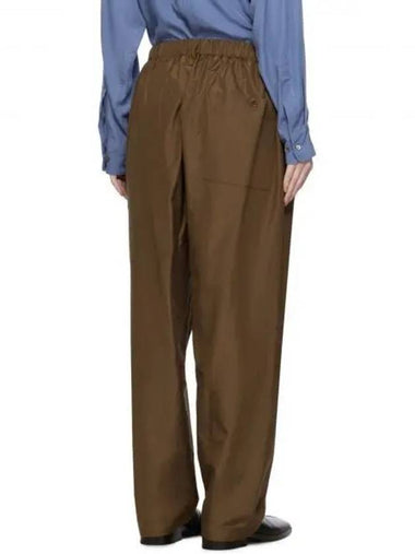 Brown Relax Slacks 232646F087005 270657 1149575 - LEMAIRE - BALAAN 1