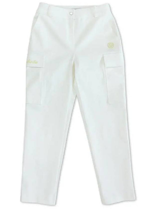 Montbly Cargo Pocket Pants WHITE - MONBIRDIE GOLF - BALAAN 2