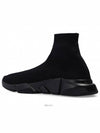 Men's Speed Recycle Knit High-Top Sneakers Black - BALENCIAGA - BALAAN 6