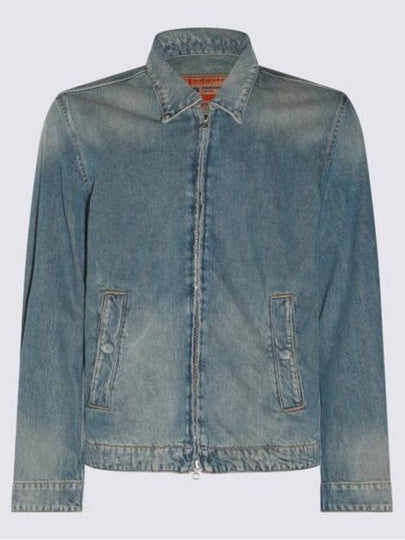 D Rohe Denim Jacket Light Blue - DIESEL - BALAAN 2