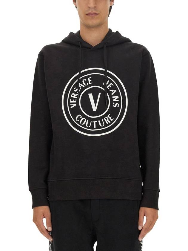 Versace Jeans Couture Sweatshirt With Logo - VERSACE - BALAAN 1