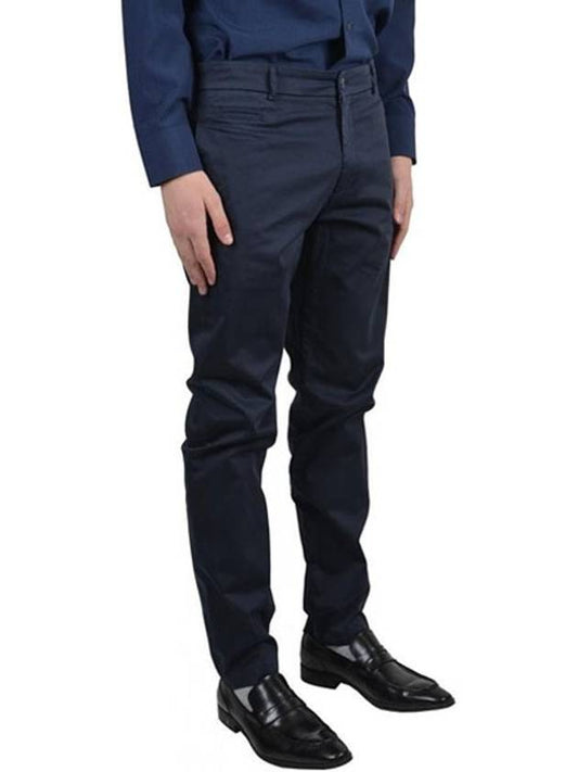 Men's Track Pants Navy 1640MP10T - MSGM - BALAAN 2