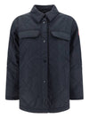 Albany Quilted Shirt Jacket Black - CANADA GOOSE - BALAAN 2