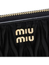 Matelasse Nappa Leather Coin Wallet Black - MIU MIU - BALAAN 6