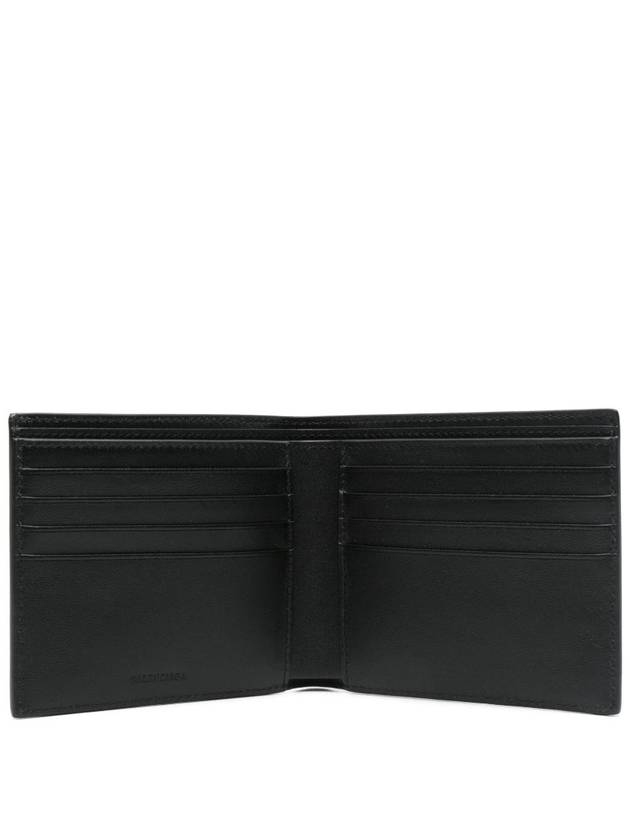 Cash Square Half Wallet Black - BALENCIAGA - BALAAN 3