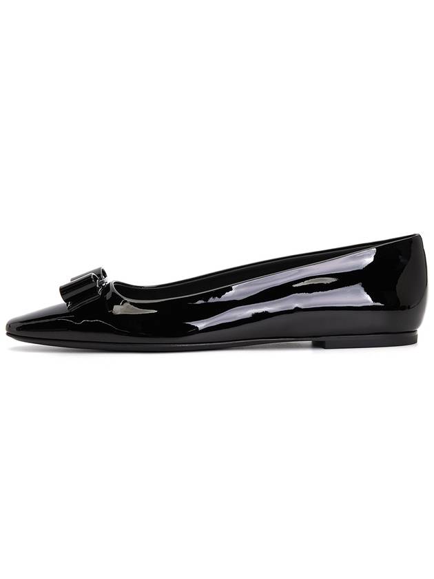 Ferragamo ANZ NERO 0763716 Women s Flat Shoes Foot C - SALVATORE FERRAGAMO - BALAAN 4