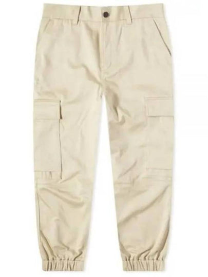 Banded Ankle Cargo Pants Beige - AMI - BALAAN 2