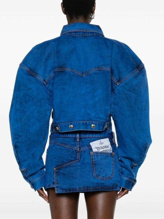 Jacket 19010016 W00HY K309 BLUE - VIVIENNE WESTWOOD - BALAAN 1