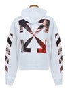 Men's Caravaggio Arrow Brushed Hoodie White - OFF WHITE - BALAAN 4